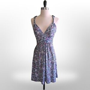 Candie’s Y2K Floral Midi Dress | Crochet Detail | Size Small